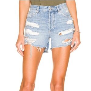 We The Free Light Stone Jean Shorts, Size 25 (NWT)